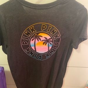 Pink everyday tee , shine